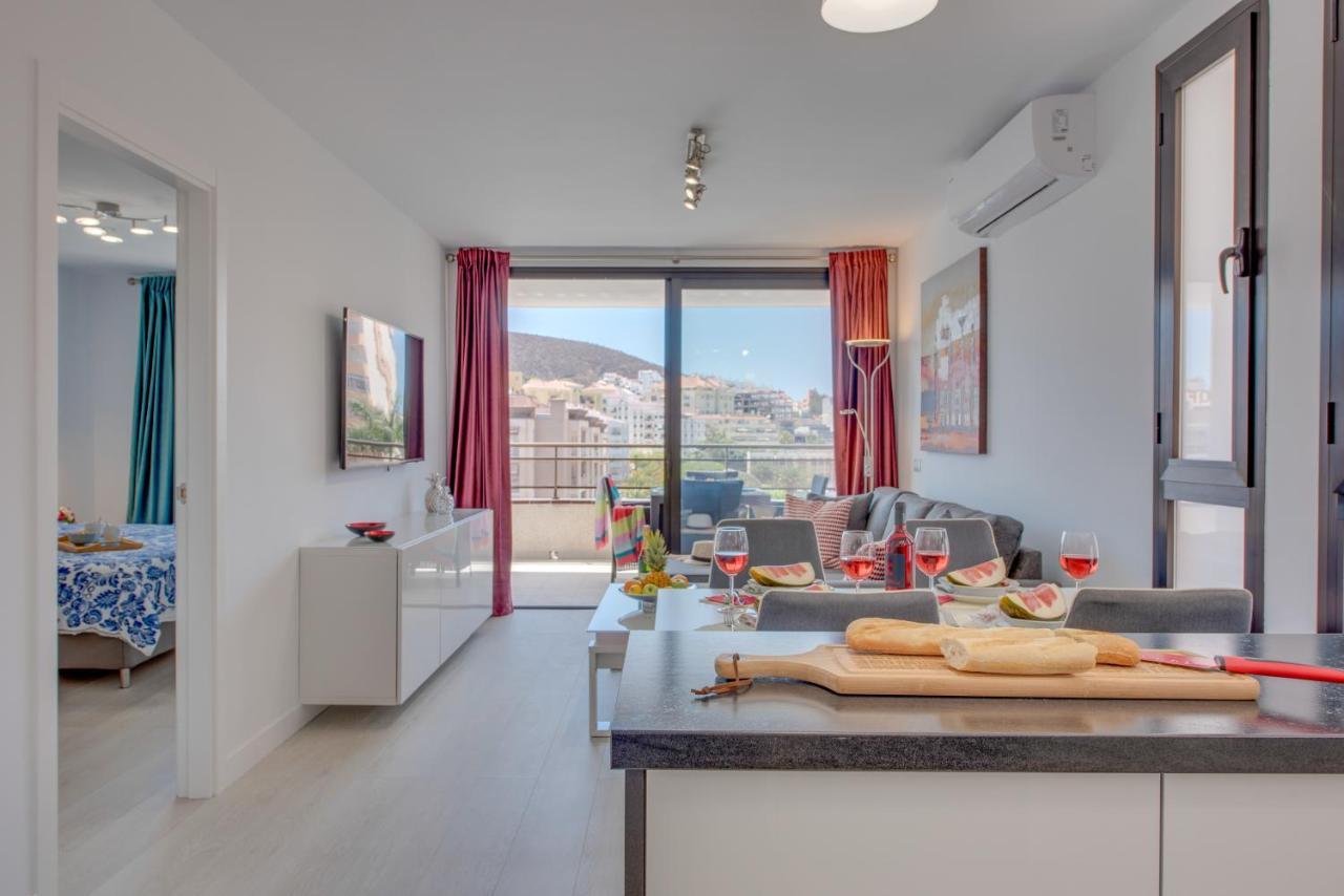 Modern Apartments Los Cristianos Center Luaran gambar